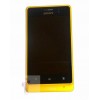 Sony Ericsson Xperia ST27i GO Wyświetlacz LCD+DIGITIZER+OBUDOWA ORYGINALNA żołta