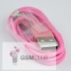 Kabel USB - Lightning iPhone różowy