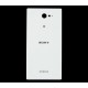 Sony Xperia M2 DUAL D2302 D2303 D2305 D2306 S50H Klapka Biała z taśmą klejącą