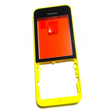 Nokia 220 Obudowa żółta przód ORYGINALNA YELLOW