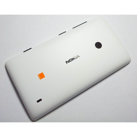 Nokia LUMIA 520 525 Klapka Biała ORYGINALNA WHITE ORANGE