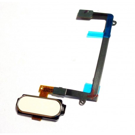 Samsung SM-G925F GALAXY S6 EDGE Taśma + przycisk menu ORYGINALNY WHITE