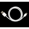 KABEL USB - USB TYP-C USB 2.0 biały BOROFONE 3A 100cm
