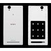 Sony Xperia T2 ULTRA D5303 D5306 Klapka ORYGINALNA WHITE