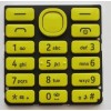 Nokia 206 Asha Klawiatura żółta ORYGINALNA YELLOW SS