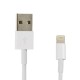 Kabel USB - Lightning iPhone biały standard 1 metr PUDELKO