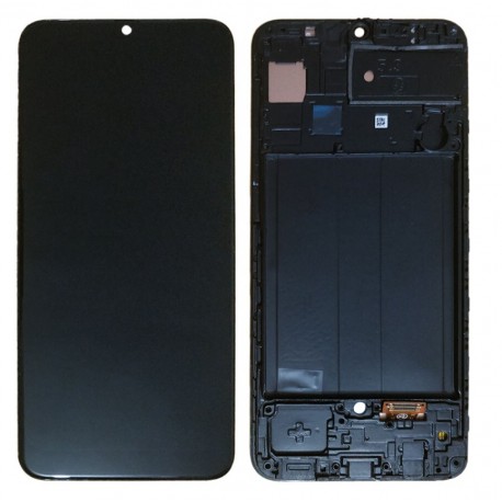 Samsung SM-A305F GALAXY A30 Wyświetlacz LCD BLACK z ramką