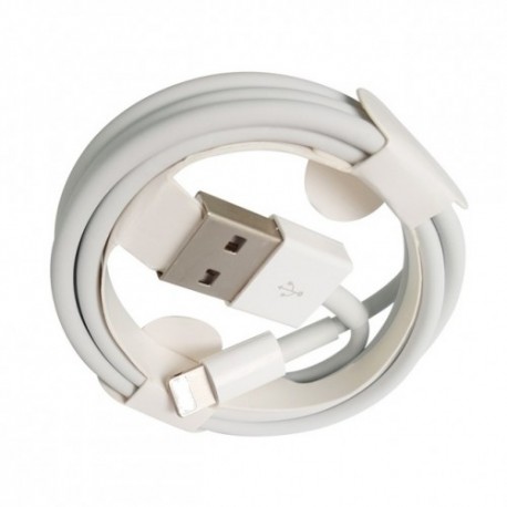 Kabel USB - Lightning iPhone biały standard 1 metr okrągły