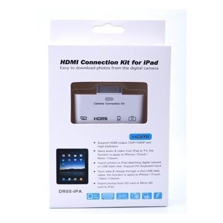 iPHONE 3G 3GS 4G 4S iPAD iPOD HDMI Connection Kit