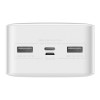 Power BANK 30000 mAh 15W White Baseus