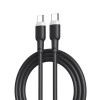KABEL USB TYP-C - USB TYP-C 67W czarny 100cm WIWU