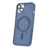 iPHONE 15 PRO 6,1'' Nakładka MagSafe Glitter Chrome Mag niebieska