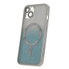iPHONE 15 PRO 6,1'' Nakładka MagSafe Glitter Chrome Mag srebrny gradient