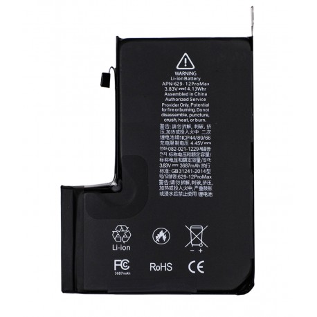 Bateria iPHONE 12 PRO MAX 6,7'' Polymer 3687mAh CRACK BMS 100%