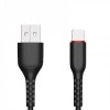 Kabel USB - Lightning iPhone 3,1A JELLICO BLACK 120CM 1,2M