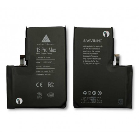 Bateria iPHONE 13 PRO MAX 6,7'' 4352mAh Polymer CRACK BMS 100%