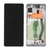 Samsung SM-G770F GALAXY S10 LITE Wyświetlacz LCD PRISM WHITE ORYGINALNY