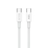 KABEL USB TYP-C - USB TYP-C 100W biały 100cm JELLICO