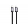 Kabel USB TYP-C - Lightning iPhone 30W czarny 100CM JELLICO