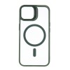 iPHONE 16 6,1'' Silicone Extra Lens ciemnozielona MagSafe