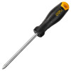 Śrubokręt Krzyżak długi do UPS Phillips Screwdriver PH2x150mm Black Deli Tools