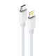 Kabel USB TYP-C - Lightning iPhone 1m 20W biały