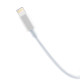 Kabel USB TYP-C - Lightning iPhone 1m 20W biały