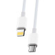 Kabel USB TYP-C - Lightning iPhone 1m 20W biały