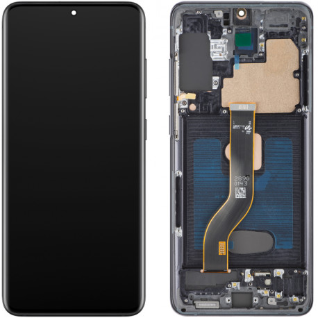 Samsung SM-G985F GALAXY S20 PLUS Wyświetlacz LCD COSMIC BLACK z ramką