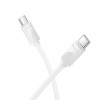 KABEL USB TYP-C - USB TYP-C 60W 100cm 1M HOCO biały