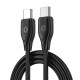 KABEL USB TYP-C - USB TYP-C 67W czarny 100cm WIWU