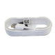 KABEL USB - USB TYP-C 2.0 BIAŁY 150CM