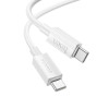 KABEL USB TYP-C - USB TYP-C 60W biały 100cm Hoco