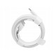 KABEL USB TYP-C - USB TYP-C 40W biały 100cm STANDARD