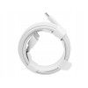 KABEL USB TYP-C - USB TYP-C 40W biały 100cm STANDARD