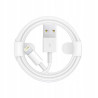 Kabel USB - Lightning iPhone biały standard 2 metry