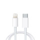Kabel USB TYP-C - Lightning iPhone 18W biały 200CM