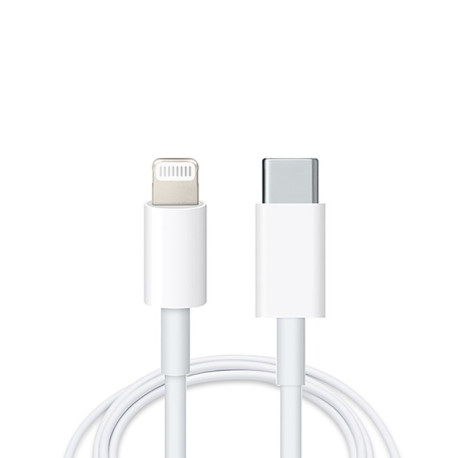 Kabel USB TYP-C - Lightning iPhone 18W biały 200CM