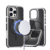 iPHONE 18 PRO 6,3'' Silicone FIBER MagSafe czarny
