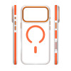 iPHONE 18 PRO 6,3'' Silicone Icy Mag MagSafe pomarańczowy