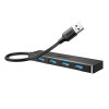 Adapter rozdzielacz HUB USB 4X USB 3.0 UGREEN