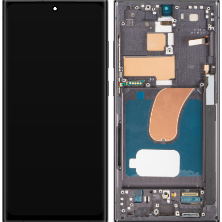 Samsung SM-S918B GALAXY S23 Ultra Wyświetlacz LCD PHANTOM BLACK