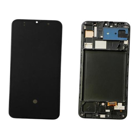 Samsung SM-A307F GALAXY A30S Wyświetlacz LCD BLACK ORYGINALNY 