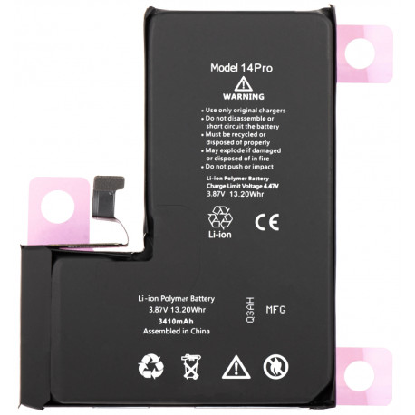 Bateria iPHONE 14 PRO 6,1'' Polymer 3200mAh Diagnostic