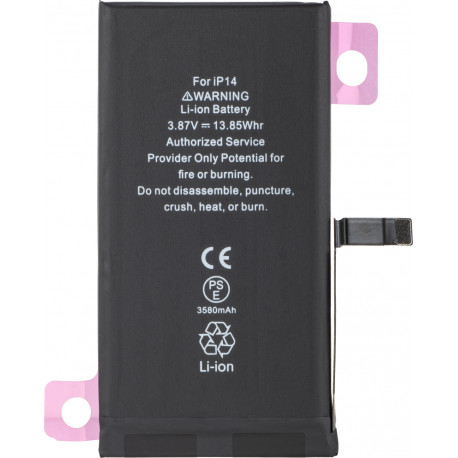 Bateria iPHONE 14 6,1'' Polymer 3590mAh Polymer Diagnostic Extra pojemność