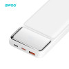 Power BANK 10000 mAh biały 22,5W BWOO