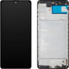 Samsung SM-M515F GALAXY M51 Wyświetlacz LCD z ramką