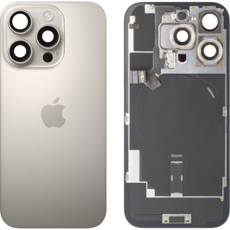 iPHONE 16 PRO 6,3'' Klapka Black Titanium ORYGINALNA