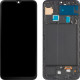 Samsung SM-A505F GALAXY A50 Wyświetlacz LCD BLACK z ramką