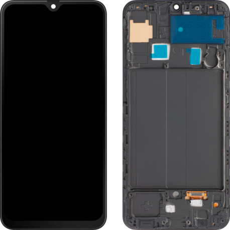 Samsung SM-A505F GALAXY A50 Wyświetlacz LCD BLACK z ramką